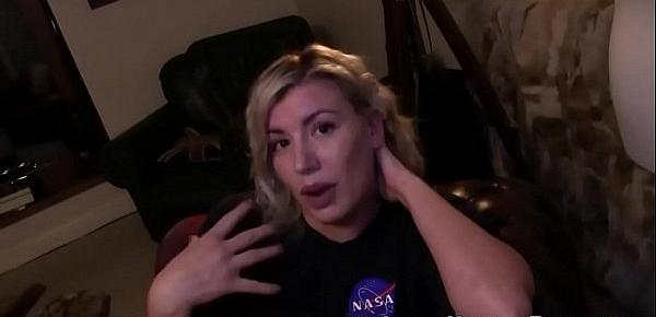 Blonde titfucks pornstar Luke Hardy